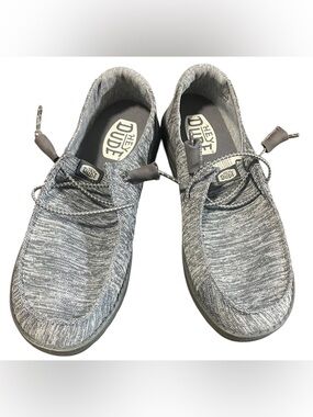 Hey Dude Women’s Wendy Sport Knit Shoe in Charcoal